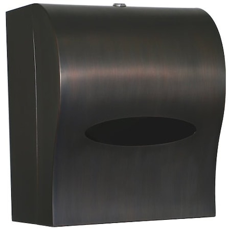 Macfaucets Hands Free Paper Towel Roll Dispenser In Venetian Bronze, ATD-10 ATD-10 VB